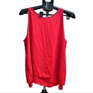 Saint Tropez West Bold Red Layered Tank Top